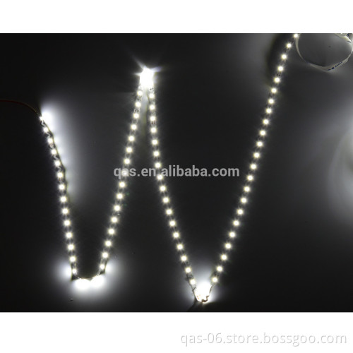 Shop Signs LED S Shape LED Strip Light 2835 Bendable 24V 5M 60leds/m Backlit for 3D Channel Letters Display Replace LED Module